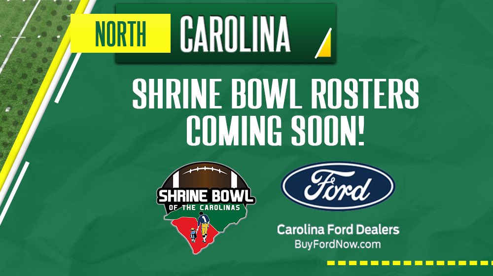 Shrine Bowl NCSC (ShrineBowlNCSC) / Twitter