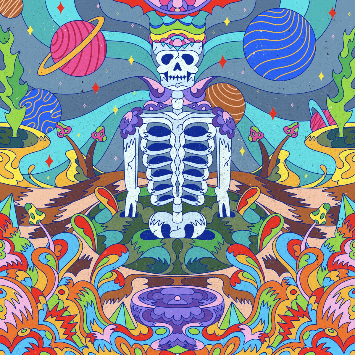 SummerbluessArt's tweet photo. FRESH MINT 🌷💀🍄

“WILD FLOWER” 1/1 available on @opensea 

https://t.co/WZgvo9axQK

#nft #NFTartists #NFTCommunity #nftcollectors #opensea https://t.co/3UzRm23sJ4