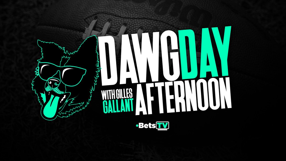 DAWG DAY AFTERNOON!!

LIVE at 2pm ET every Tuesday with <a href="/BetsMedia/">BetsTV</a>

Episode 10 highlights the latest NFL futures, picks and betting tips for Week 11.

My guest this week is @BrendenDeegNFP, writer for <a href="/FootballPost/">National Football Post</a>

Come hang out and fire some questions in the chat.