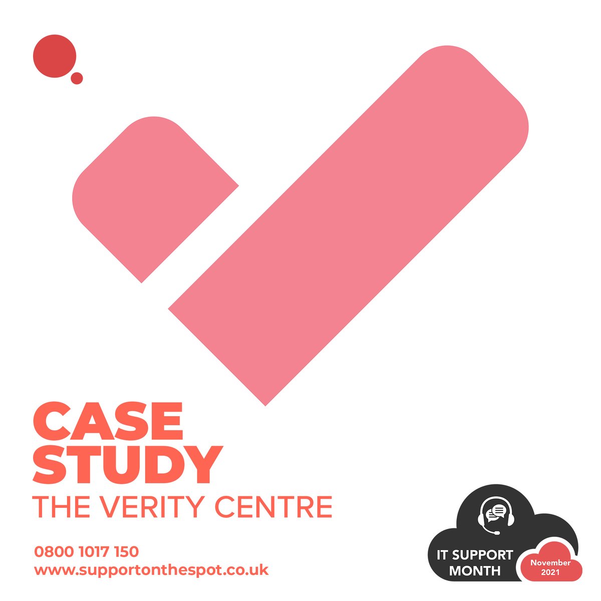 SOTS_UK's tweet photo. IT Support Month Continues. Today we focus on one of our clients! We are delighted to work @CentreVerity as their IT Support supplier, as well as a number of other services! Read more about them here:
https://t.co/NrlWt2shvc
#itsupportmonth #itsupport #supportonthespot https://t.co/spA0sj1njL