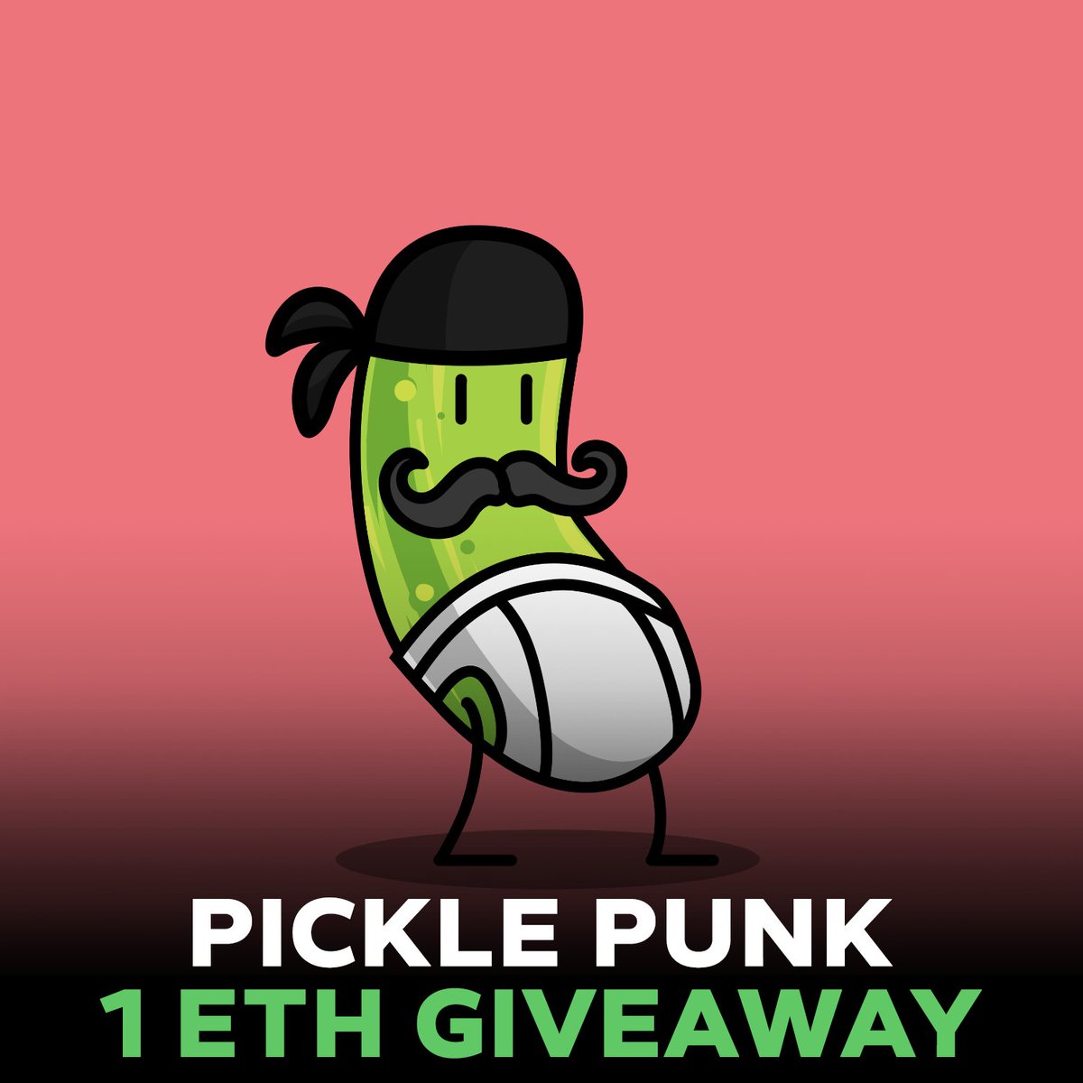 Pickle Punk (@picklepunknft) on Twitter photo PICKLE PUNK 1 ETH GIVEAWAY! π₯
Join our first giveaway for a chance to win 1 ETH!
To enter:
1οΈβ£ Follow <a href="/picklepunk/">picklepunks</a>.io
2οΈβ£ Like this post & share in story
3οΈβ£ Join our Discord (link in bio)
4οΈβ£ Tag a friend on this post.
1 Tag = 1 Extra Entry PICKLE PUNK 1 ETH GIVEAWAY! π₯
Join our first giveaway for a chance to win 1 ETH!
To enter:
1οΈβ£ Follow <a href="/picklepunk/">picklepunks</a>.io
2οΈβ£ Like this post & share in story
3οΈβ£ Join our Discord (link in bio)
4οΈβ£ Tag a friend on this post.
1 Tag = 1 Extra Entry