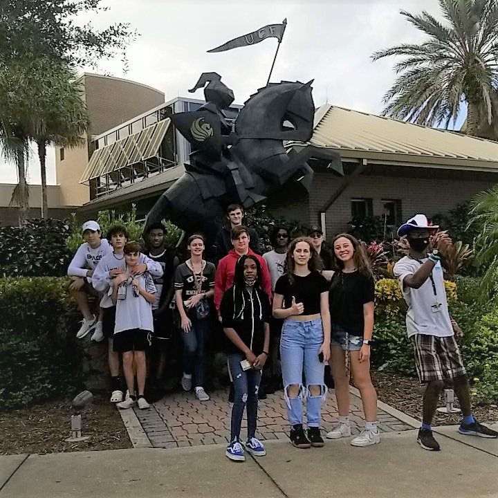 OCPS_HSHT's tweet photo. Another Great Trip for Our #FloridaHSHT Students! This time they conquered the @UCF Main Campus! Thank you to UCF's @ies_ucf program and the Knight's Exemplar students for all of you help. @Abletrust @TCHSWolves @EastRiverHS https://t.co/FPz3OXbnr8