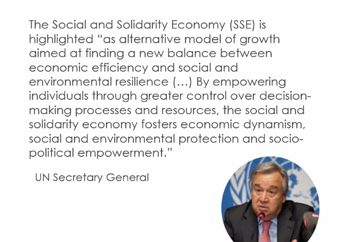 Social Economy is the foundation stone for a fair and green transition. <a href="/EU_Social/">EU Social 🇪🇺</a> <a href="/SocialEcoEU/">Social Economy EU</a> <a href="/antonioguterres/">António Guterres</a> <a href="/UN/">United Nations</a>