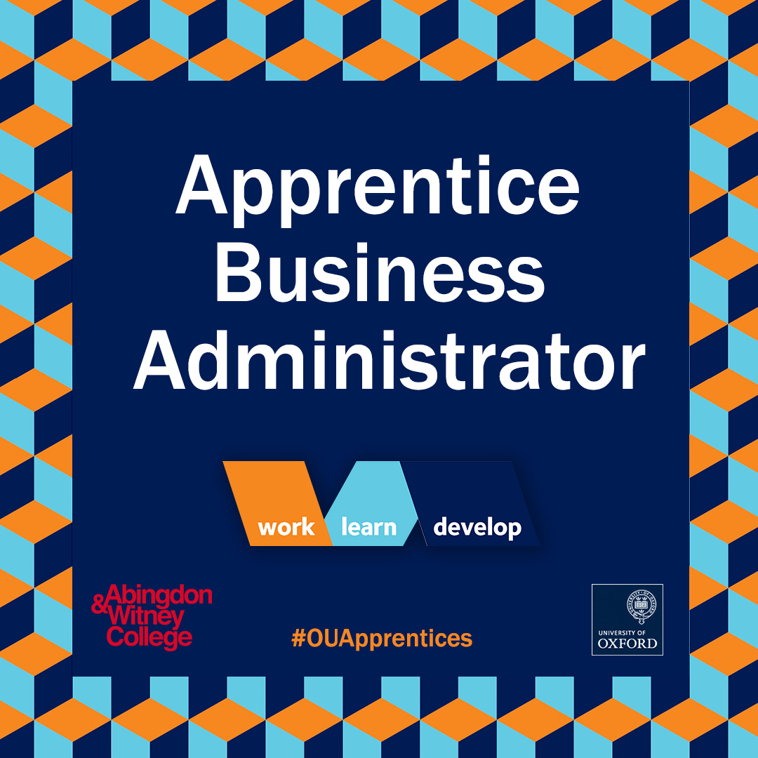 OxUniApprentice's tweet photo. VACANCY📣: We have an #Apprentice Business Administrator role in the @NDMOxford studying for a Level 3 Business #apprenticeship with @AbWitCollege
Apply now ⚡️(closing 29 Nov)➡️https://t.co/15R8B6KqlD
#OUApprentice #vacancy @OxonApprentice @OxLEPSkills https://t.co/78F0eVE4UO
