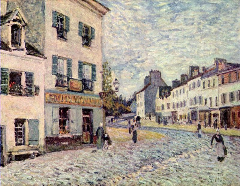 ArtGuide_db's tweet photo. Alfred Sisley - Calle en Marly https://t.co/yE7IYMFMdm