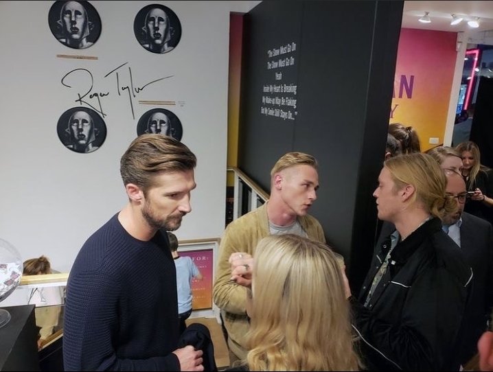 Gwilym, Ben Hardy and Rufus Taylor !