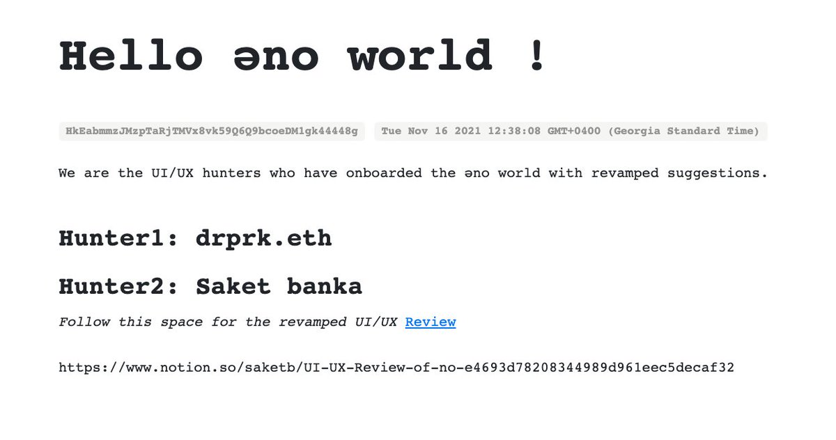 əno protocol tweet media