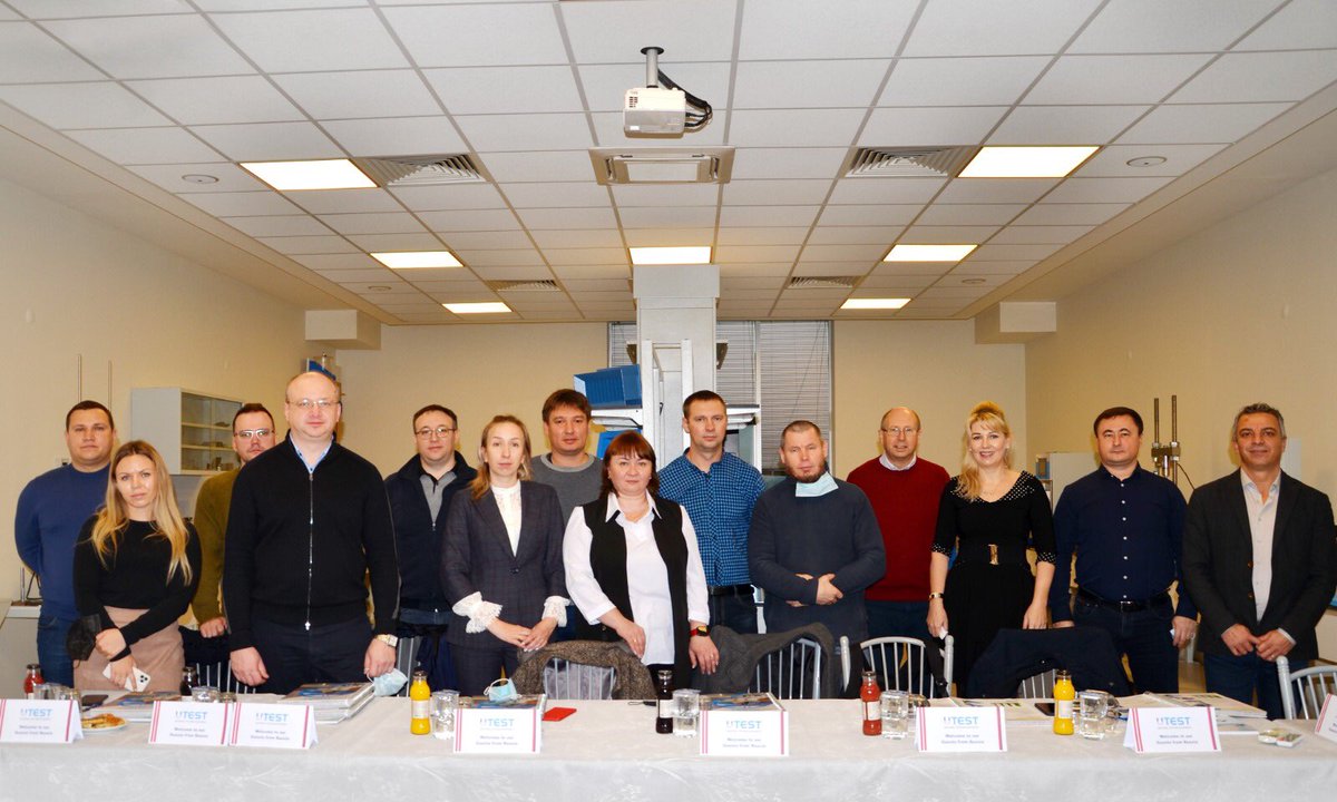 UtestGroup's tweet photo. We were honored to welcome our russian guests at our head office in Ankara.We introduced them to our manufacturing processes including production, quality control, and shipment departments.
The clients expressed their desire to see our latest innovations in our in-house showroom. https://t.co/h8h86eB9AJ