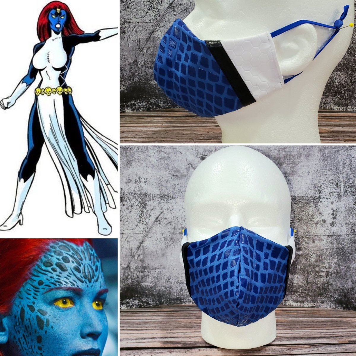 FunkyTown_FTC's tweet photo. Get these Masks and more! Here - https://t.co/pSq5YlXQ4q 
#mask #mystique #Zelda #LegendOfZelda #Robin #PoisonIvy #Batman #xmen #comiccon https://t.co/B6w9hZ3OAe