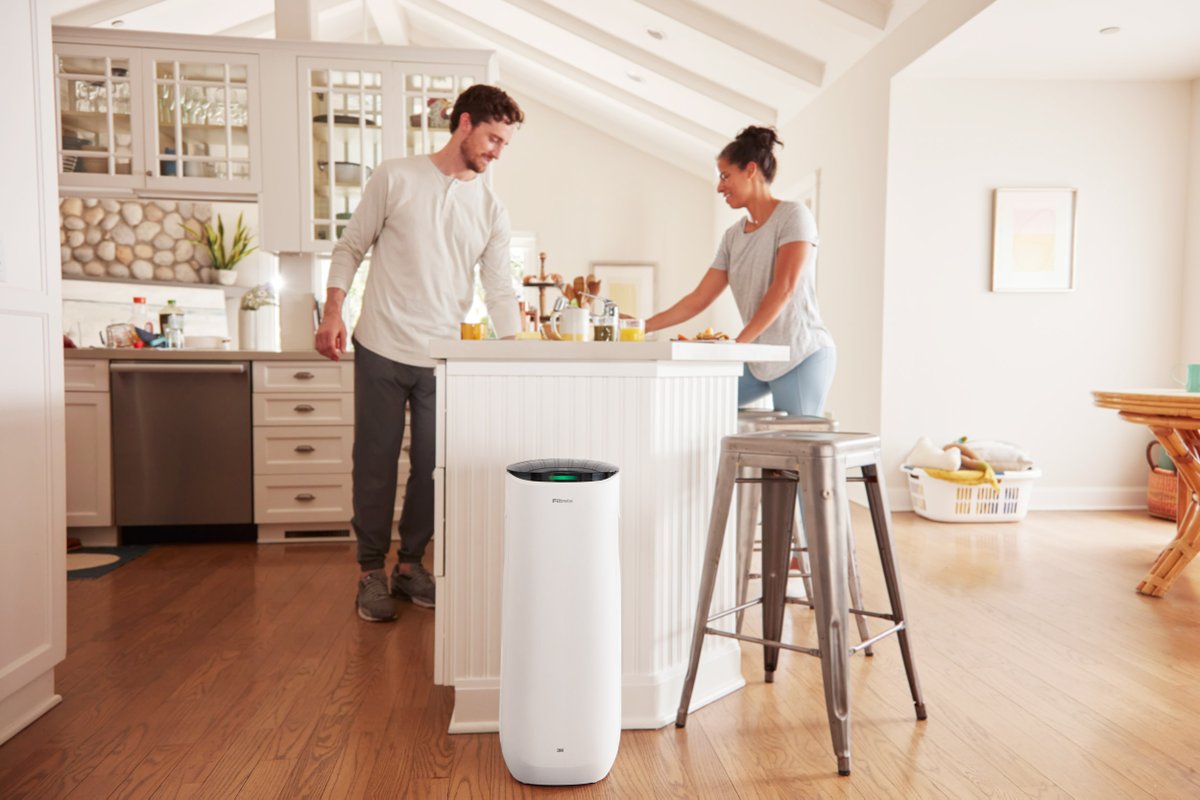 Filtrete™ Smart Air Purifiers have your back. Indoor air can often be worse than the air outdoors. That’s why this air purifier constantly monitors the air quality in your home. Click the link to learn more today! s.3m.com/ty5xyj