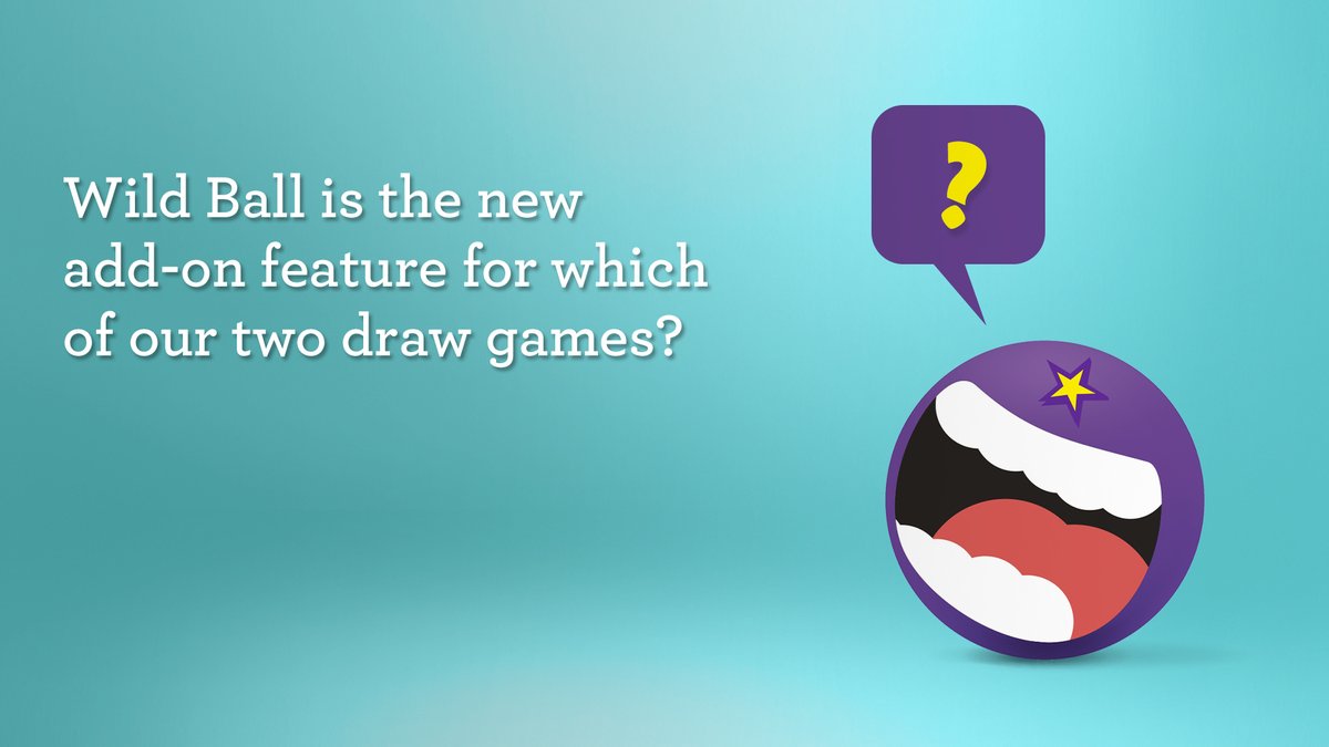 TNLottery's tweet photo. Did you catch the launch of our newest add-on feature, #WildBall? 🎉 Give the correct answer to today's #TNTriviaTuesday question by 10am CT tomorrow for a chance to win a TN Lottery prize. https://t.co/Xwu912jPjU