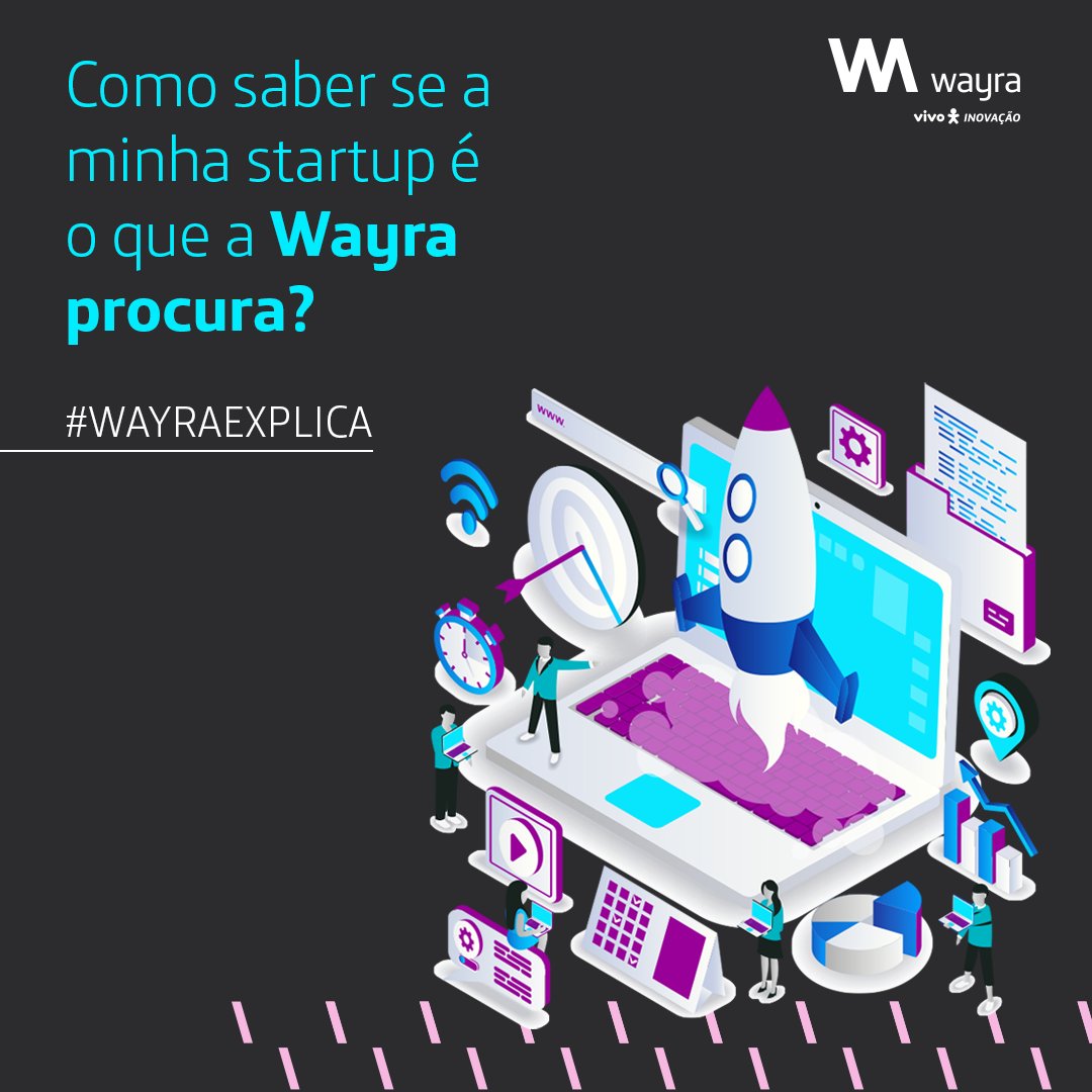 WayraBrasil's tweet image. Será que a sua startup é o que a Wayra procura?

Por meio de postagens lúdicas e educativas, explicaremos sobre os tipos de startups que mais buscamos para investir, mentorar, conectar e, claro, crescermos juntos. Acompanhe junto conosco! #WeScaleStartups
