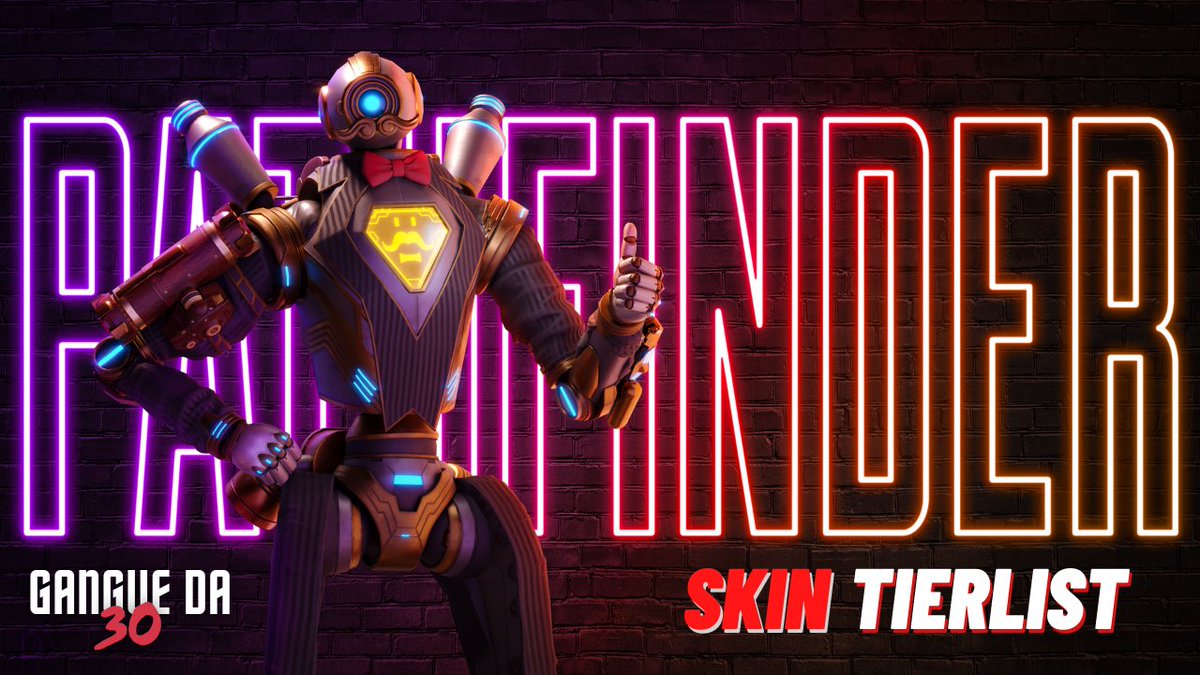GangueDa30's tweet photo. Good luck. Have fun. Don't die!

Terceiro vídeos da série de Tierlist das skins lendárias do Apex. Agora com o robô mais fofo de todo o game,  o Pathfinder!

https://t.co/wqpijddvEj

#md30 #piruebis #ramonstro4k #bitelador #manobeto #richiel https://t.co/oqpMug2lPF