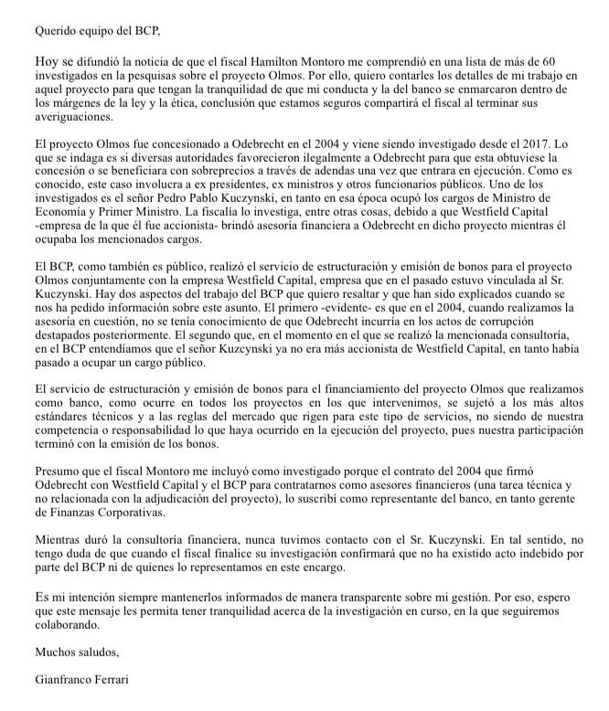 Gianfranco Ferrari tweet media