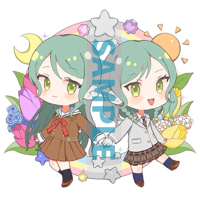 不備なければBDPに100×100mmの特大さよひなちゃんアクスタがでます〜!!何卒🙏🏻 