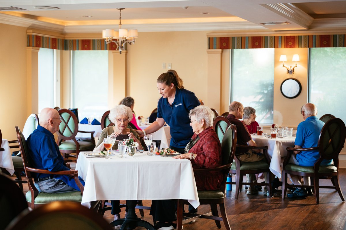 Our residents recently discussed what life in independent living looks like. Hear about what they have to say about their daily activities here: ow.ly/uYtw50GO3sh  

#independentliving #friendship #dayinthelife