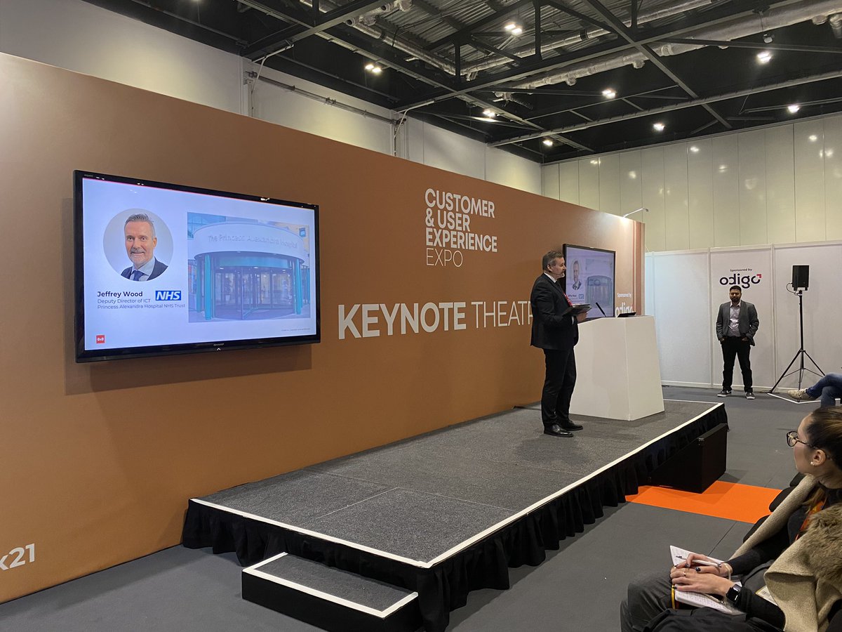 Up next on the Keynote Theatre at #CUXexpo21, XCaaS marks the spot: Bringing together employee and customer experience by Amrit Chaudhuri (Executive Vice President, 8x8), and Jeff Woods (Deputy Director of ICT, Princess Alexandra Hospital NHS Trust).
