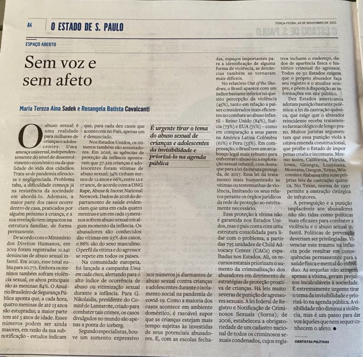 rosangela cavalcanti tweet media
