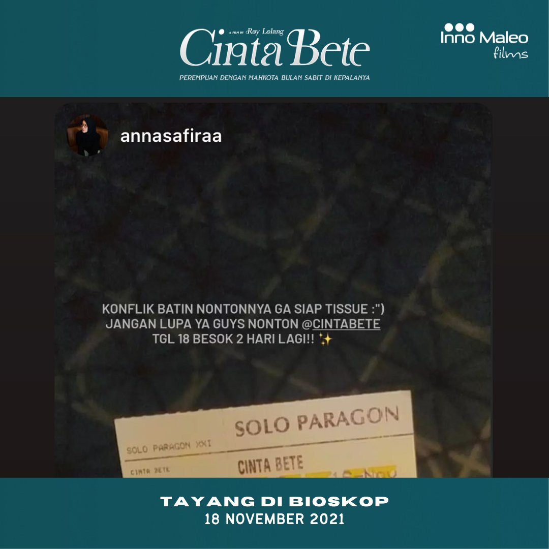 Film Cinta Bete tweet media
