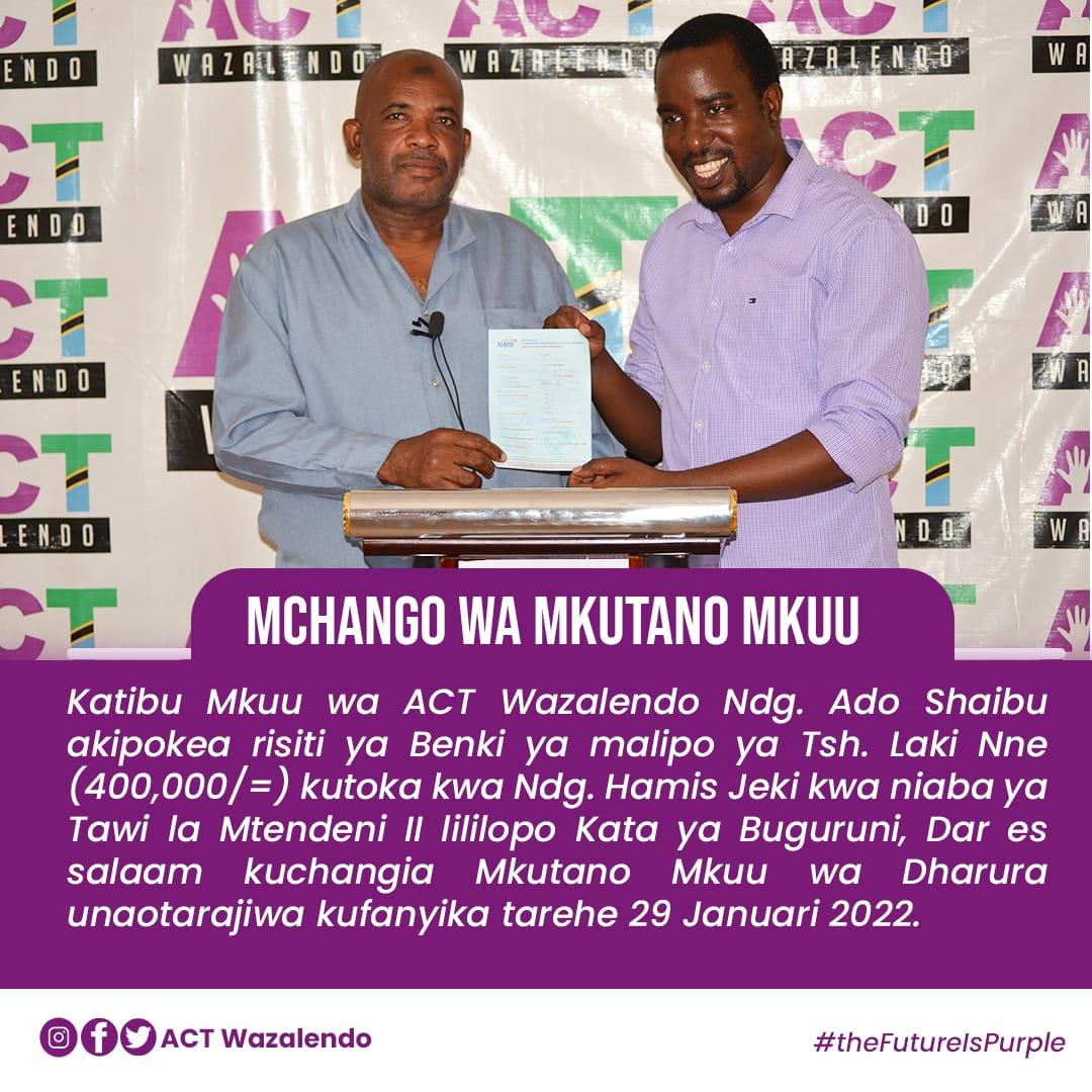 AdoShaibu's tweet photo. Tunajivunia michango ya Wanachama na Wapenzi wa Demokrasia. https://t.co/lNiw33um0i