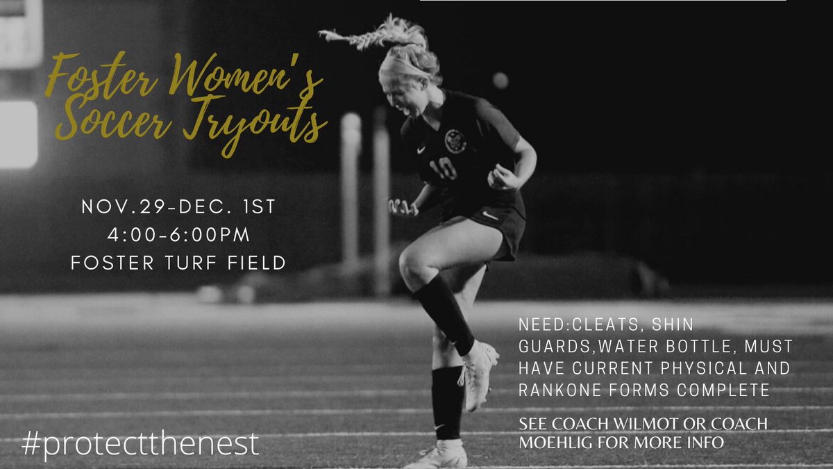 FosterSoccer's tweet photo. Can’t wait!!!!💛⚽️🖤 https://t.co/vJaBmOKJP3