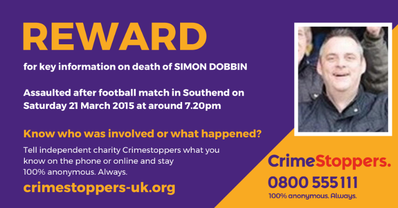 CrimestoppersUK's tweet photo. Our charity has launched an appeal a year after the death of Simon Dobbin, now being treated as a homicide. He suffered life-changing injuries after being attacked in 2015.

Know something that could help find those responsible? Please click to speak up, 100% anonymously.