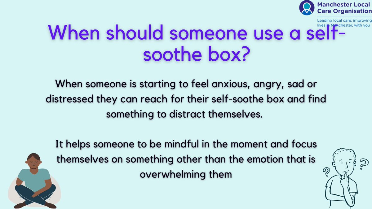 MLCOChildOT's tweet photo. When should someone use or make a self-soothe box? 
@mcrlco #childrensOT #selfsoothebox https://t.co/5XQHp6wHLf