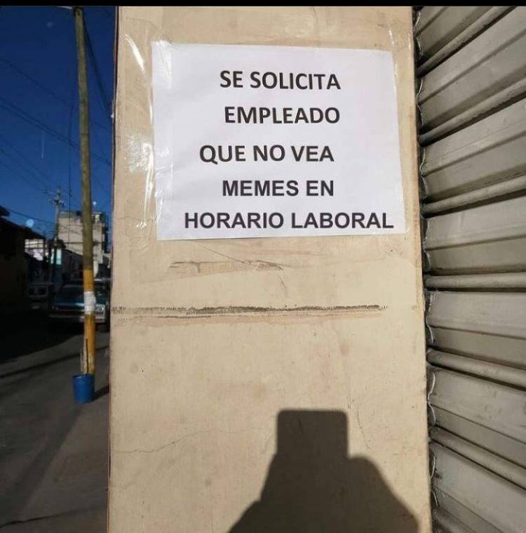 taringa's tweet photo. Es más fácil encontrar alguien con 30 años de experiencia. https://t.co/ZtAw1lUmAS