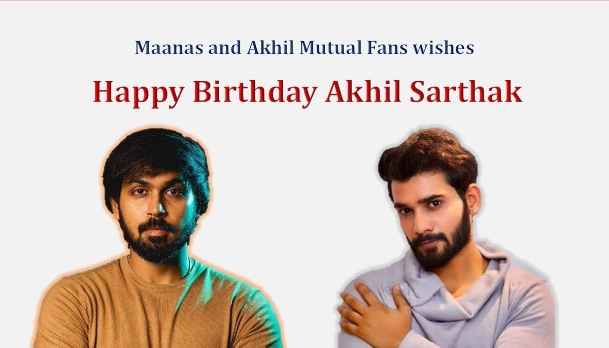 sai16112003's tweet photo. #HBDAkhilSarthak
Happy Birthday Akhil sarthak garuu 
Lots of love from Vijayawada ❤️❤️ https://t.co/tcA6Ax8MK8