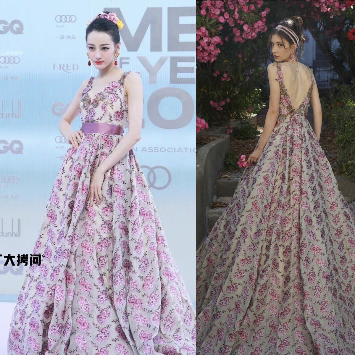 JJJnoJJJ00's tweet photo. #何穗 #balmain #Dilraba #迪丽热巴 #luisabeccari #关晓彤 #valentino #hautecouture #prefall21 https://t.co/VBfszeUG1B