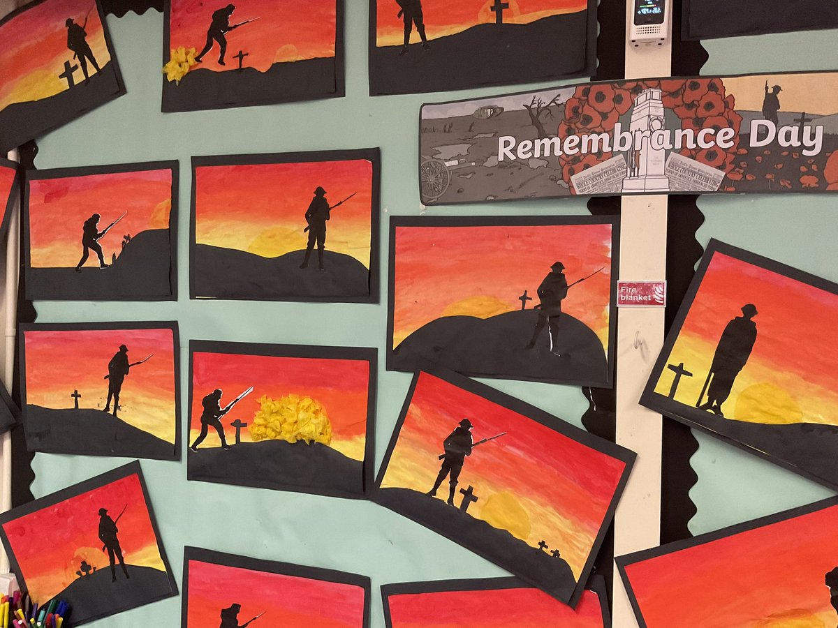 WhetstoneYear6's tweet photo. We are all very proud of our Remembrance Day art 👨‍🎨🎨🖌 https://t.co/SPJkUukXII