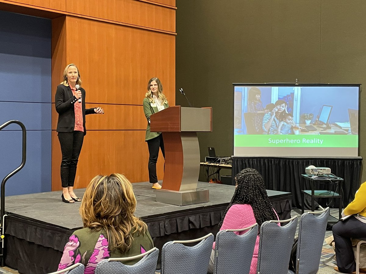 NCChamber's tweet photo. Despite excellent performance as investors, women report feeling significantly less confident than men when it comes to investing. Representatives from @TeamFSINC are guiding our guests in harnessing their investing superpower today at #WomenLeadNC. https://t.co/mSn1yKoO8c
