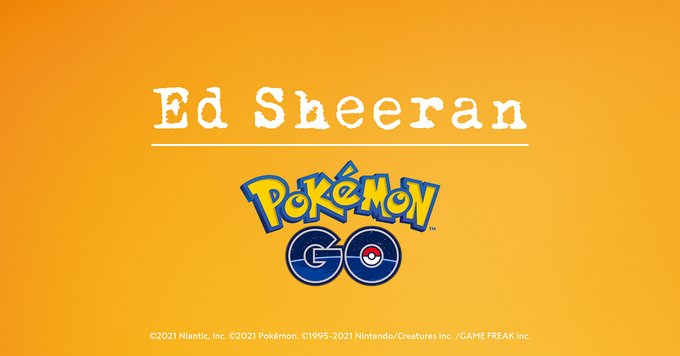ポケモンgo シンガーソングライターed Sheeranとコラボ決定 Game Watch