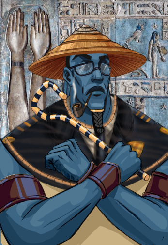 Luigidesign888's tweet photo. thanks to both the efforts of @BabySolanaMBS and @PharaohKingNft for collaborating on the pharaohs project.  awesome! https://t.co/vWRCQoBNsi