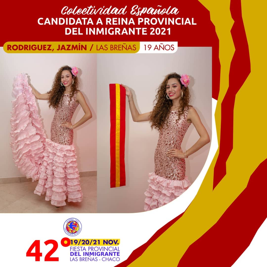 InmigranteLB's tweet photo. Te seguimos presentando a las postulantes a Reina y Virreina de la 42° Fiesta Provincial del Inmigrante. https://t.co/i3jQAUMSge