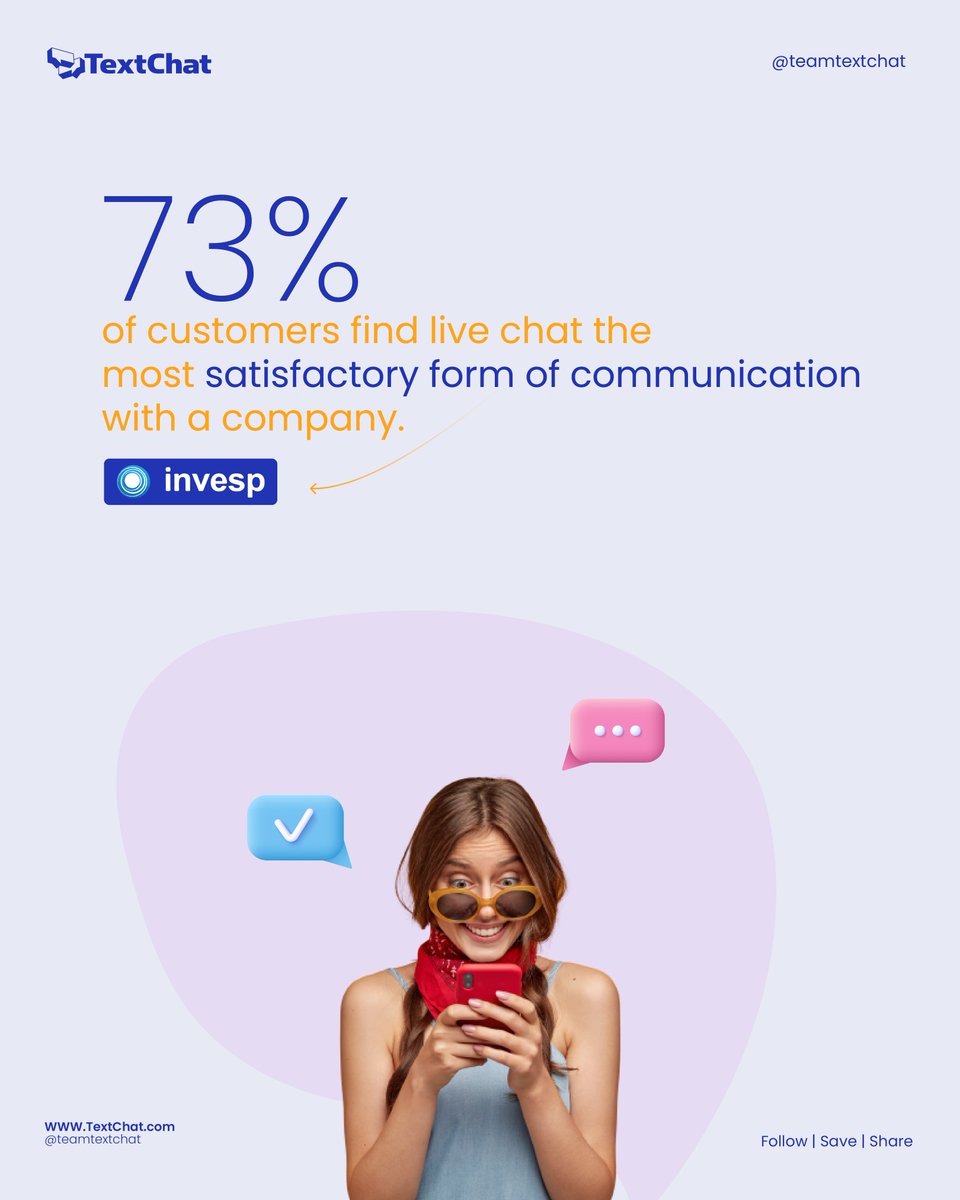 TeamTextChat's tweet photo. With TextChat's SMS alerts, you can ensure not a second is wasted between a visitor initiating a chat and an agent responding.

Click the link in bio to get TextChat today and never miss a customer query ever again!

#salestool #bfcm #blackfriday #marketingtools https://t.co/CmTciz9p2G