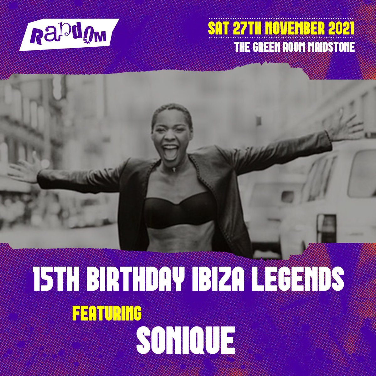randomIBZ's tweet photo. Sat 27th Nov. Ibiza comes to Maidstone. Don't delay tickets on final release. See you on the dancefloor 🕺🏼💃🏼✨ 
Meet the headliners @officialsonique 
FINAL TICKETS 🎫  → https://t.co/2RKLMRmTyL https://t.co/5aKsO1R5O5