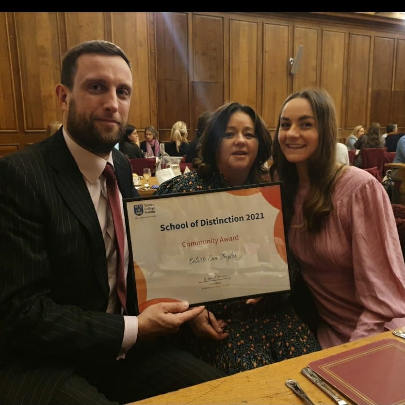 RisingTideProj1's tweet photo. Schools of Distinction Awards @TrinityAccess21 thank you for a wonderful evening! We are delighted to recieve this award for our school @CFingla #SchoolsofDistinction https://t.co/VWqcQZxWEp