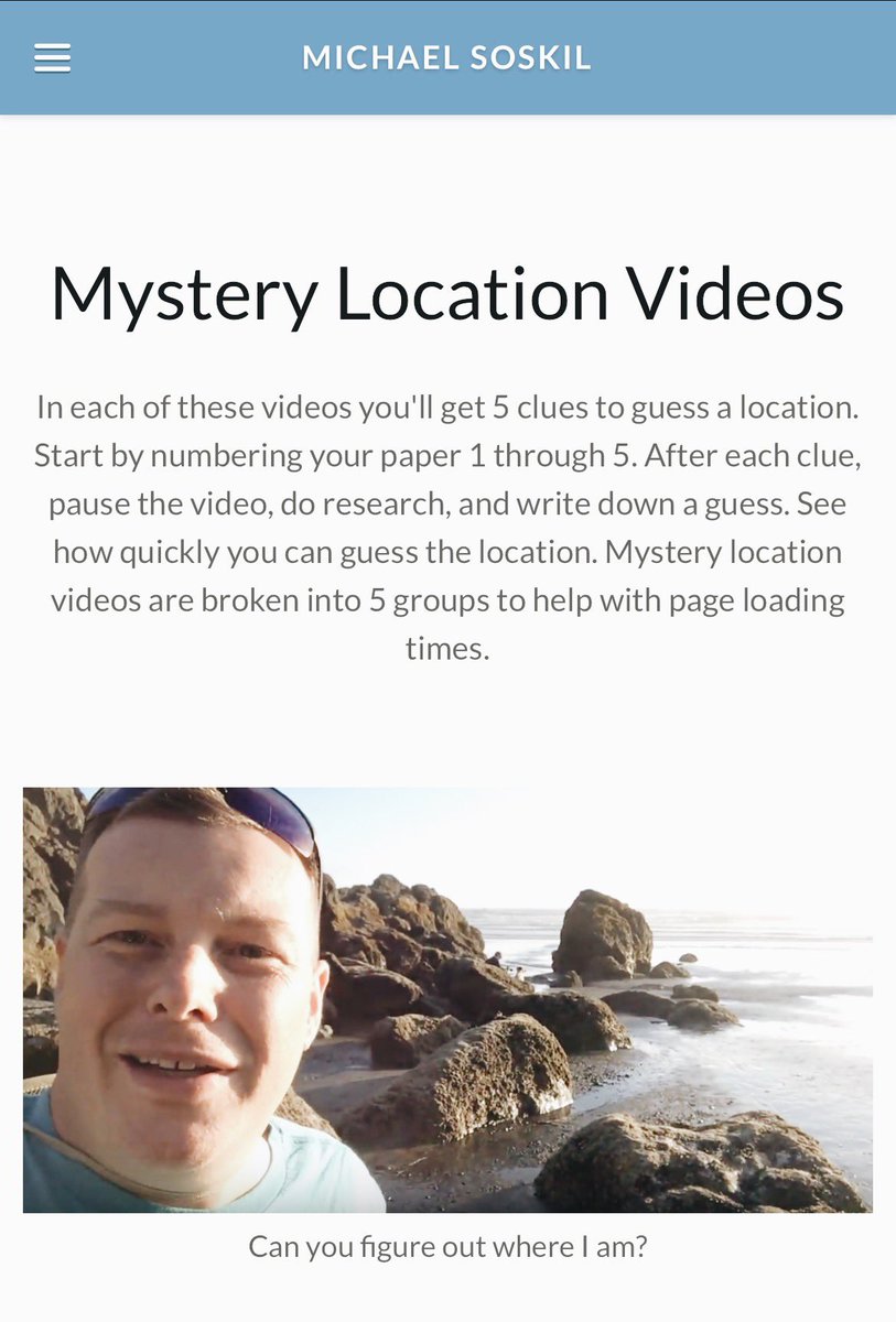 KristenSeeger's tweet photo. Thanks for another great 5 Clue Challenge, @msoskil! https://t.co/m5TzkA7XKO