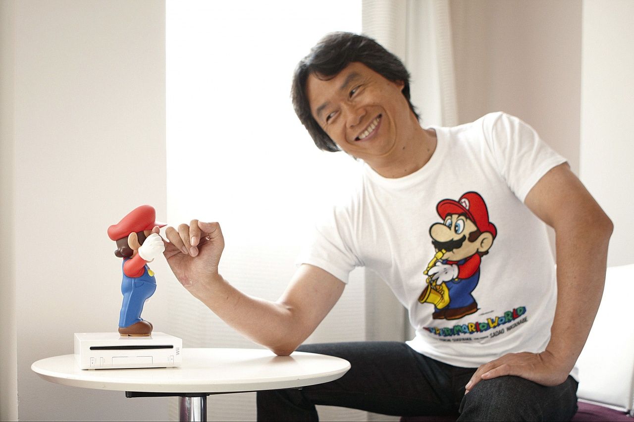 Happy 69th Birthday to Shigeru Miyamoto who created Mario! I hope he has a nice birthday :) 