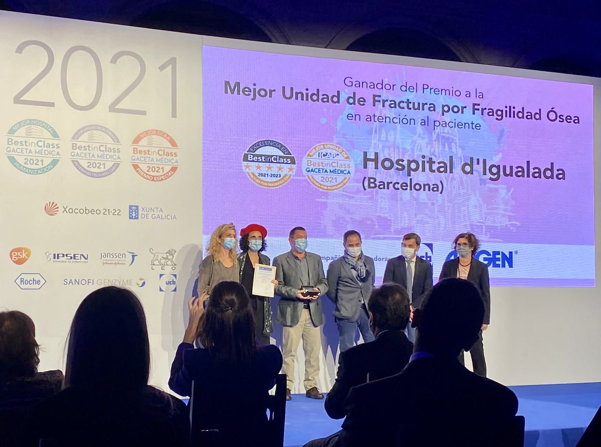 👏Enhorabuena por el tercer #PremiosBiC de la Unidad de #fracturaporfragilidad del Hospital Universitari d’Igualada <a href="/Hospitaligd/">Hospital Universitari d'Igualada</a> Conseguido por tercer año consecutivo. Enhorabuena a los finalistas. Sin duda una oportunidad de dar visibilidad a la Fractura muchas veces invisible