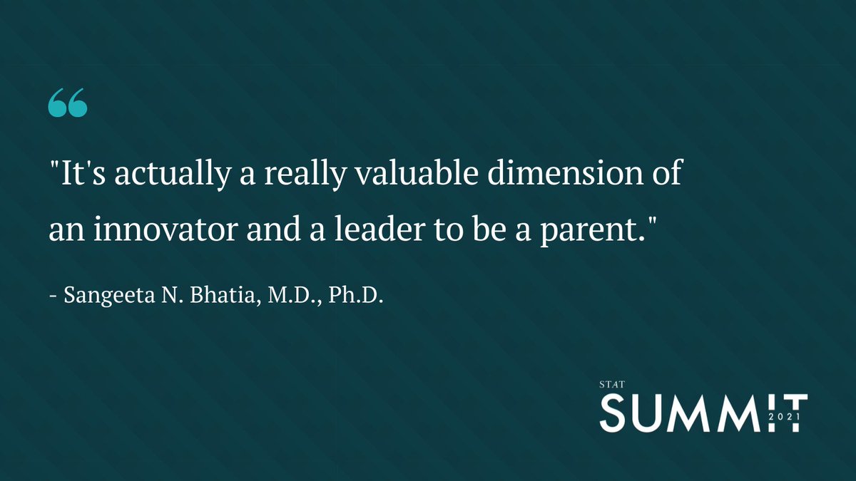 statnews's tweet image. Sangeeta N. Bhatia, M.D., Ph.D.
#STATSummit