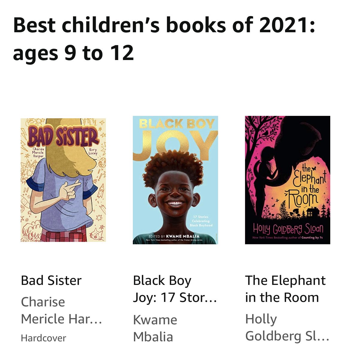 KSekouM's tweet photo. Absolutely thrilled to share that BLACK BOY JOY is on both Amazon’s and Bookpage’s 2021 Best Middle Grade Books list. Shout out to all the contributors and everyone behind the scenes who made this happen. https://t.co/FS2QGcb3gu