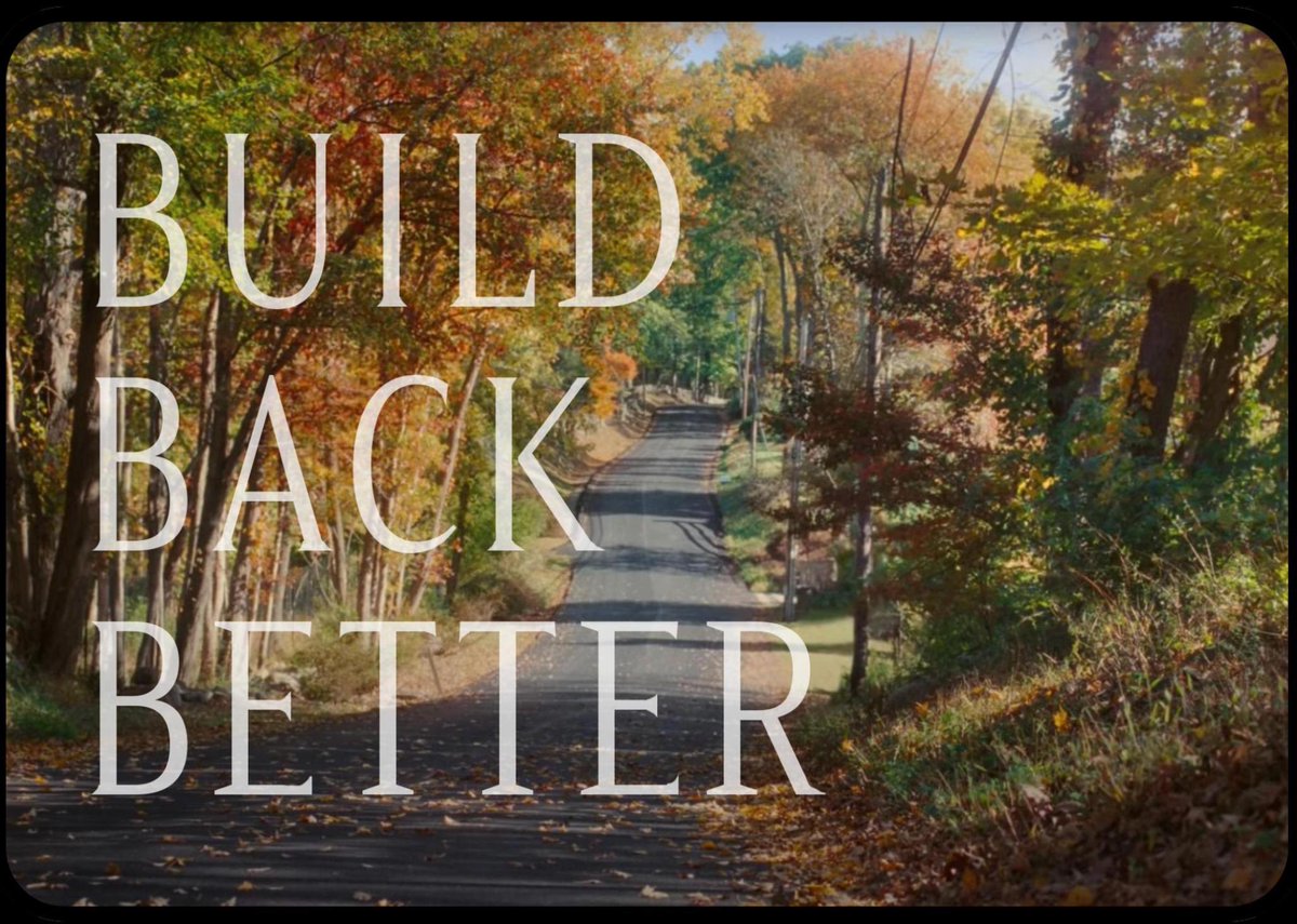 We must pass the Build Back Better Act and take transformative action to address climate change. We cannot allow this moment to be 2009 again. I was there, I remember it all too well.