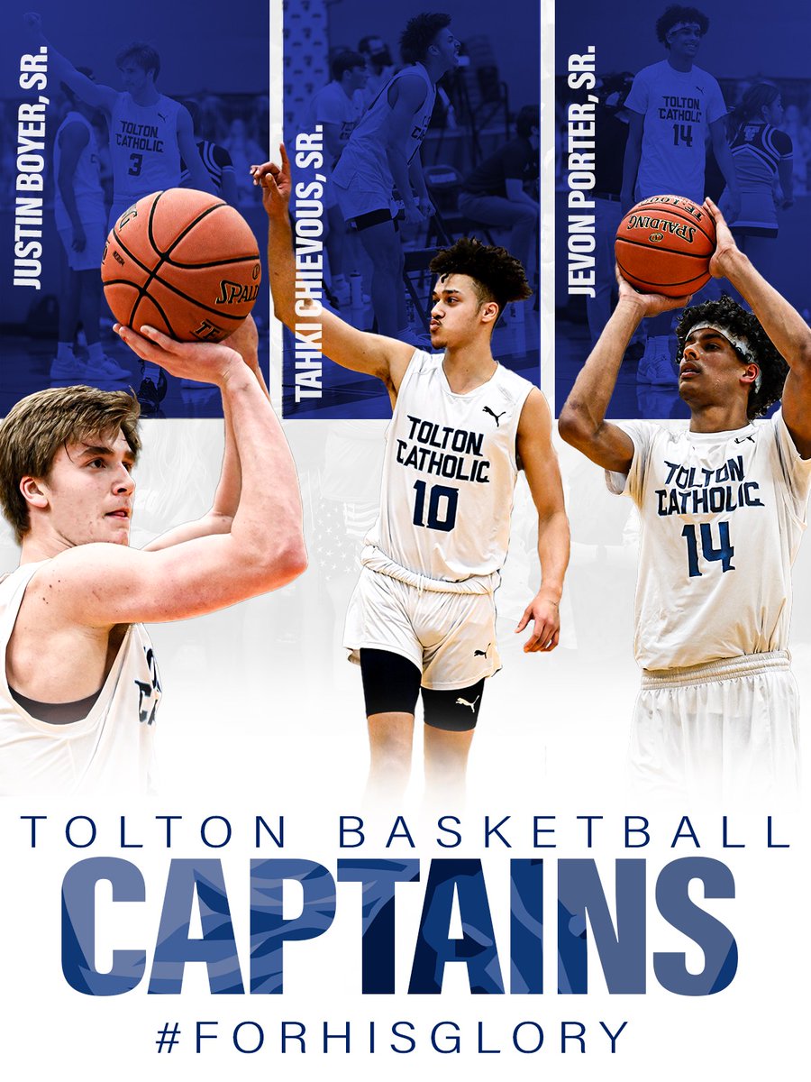 Congratulations to our 2021-2022 Team Captains!! 
<a href="/_justin_boyer_/">Justin Boyer</a> <a href="/TChievous/">Tahki Chievous</a> Jevon Porter
#BlazerPride