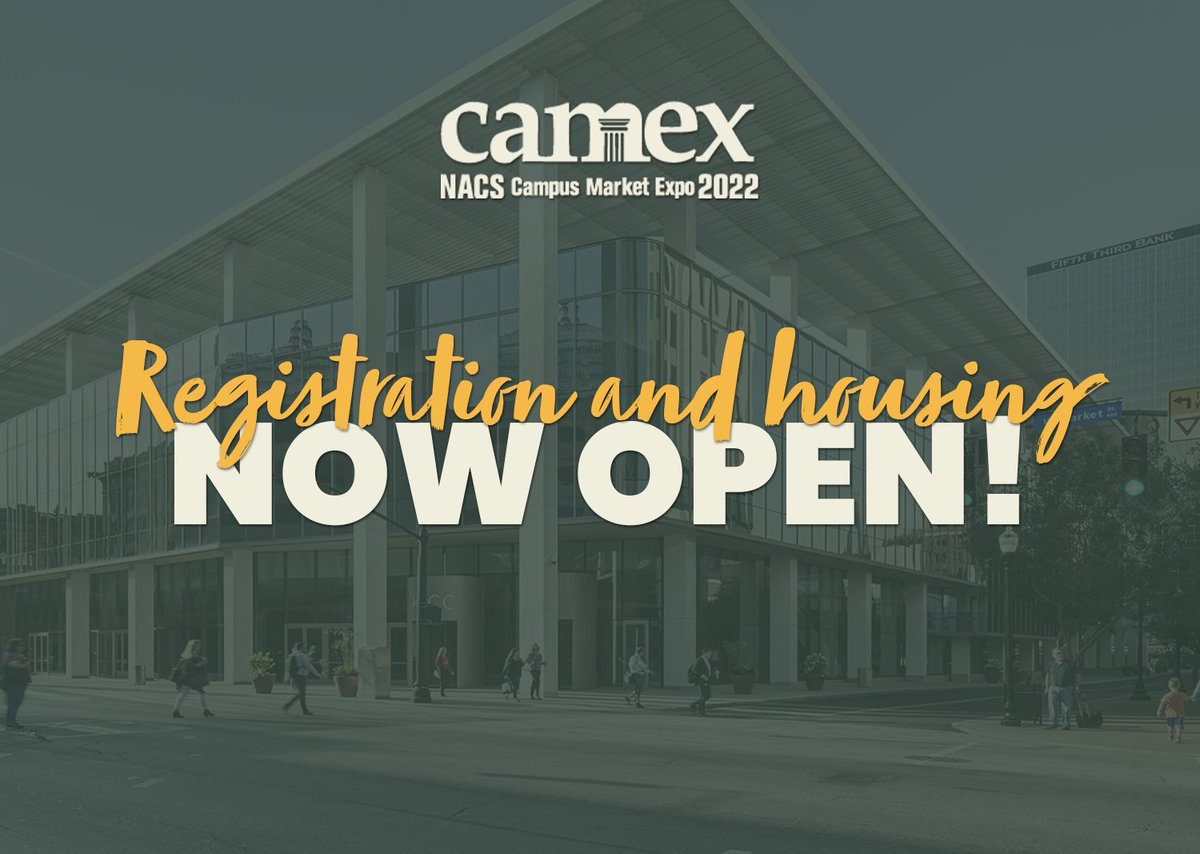 Registration and housing are now open for CAMEX22! Join us in Louisville, Kentucky Feb. 26 – Mar. 2 or virtually Mar. 15 – 17! Register Now! camex.org/register
