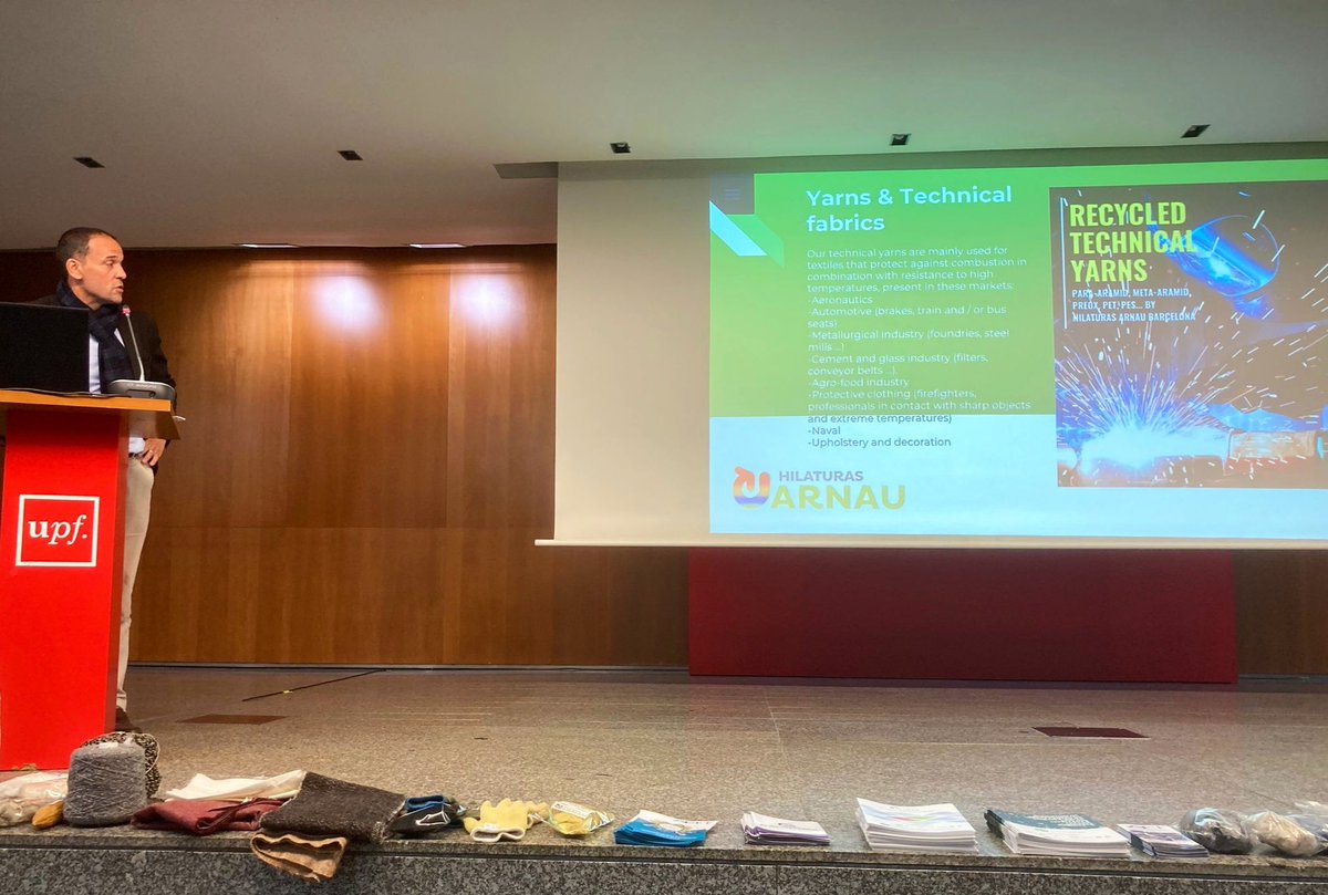 hilaturasarnau's tweet photo. #CEHotspotCAT 📌
#CatalunyaCircular 🌍
Participating in the CircularEconomy Hotspot Catalonia 2021, a leading #CircularEconomy event in #Europe. 
Today, CORPORATE PRESENTATION at the Fashion&amp;Textile Tour. 
https://t.co/LIqUaOfMZW
#ZeroWaste #TechnicalTextiles #TechnicalYarns https://t.co/srz1pE4BE8