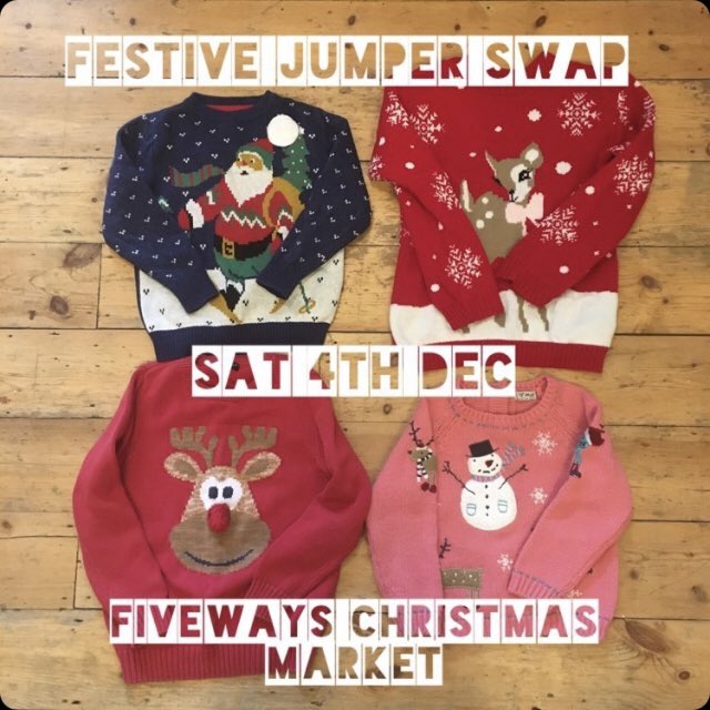 prelovedbtn's tweet photo. On Saturday 4th December local traders and makers will be having stalls outside the shops and businesses in Fiveways.
@hushbeatsdisco will be having a Xmas knit swap stall outside our shop 
#Brighton
#CircularEconomy 
#SecondHandXmas 
#ShopSmall
#supportsmallbusiness https://t.co/oMo2wyQlt4