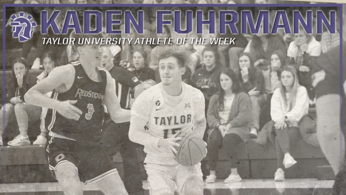 taylortrojans's tweet photo. MBB | TU Athlete of the Week: Kaden Fuhrmann | @taylor_hoops #TaylorMBB - https://t.co/oSjbJJDgyE https://t.co/13XXijU3Gf