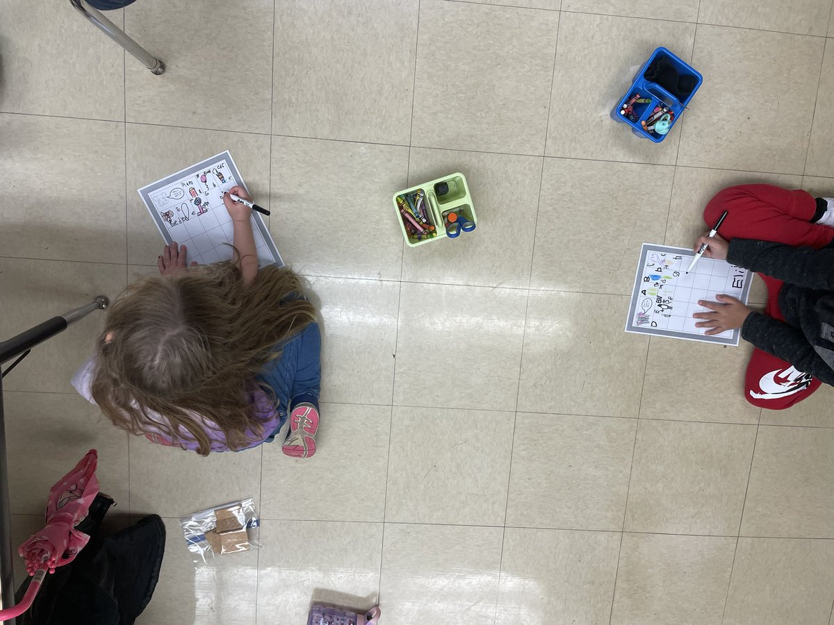 We worked to create our VERY OWN alphabet charts with all of our AMAZING letter sound knowledge!